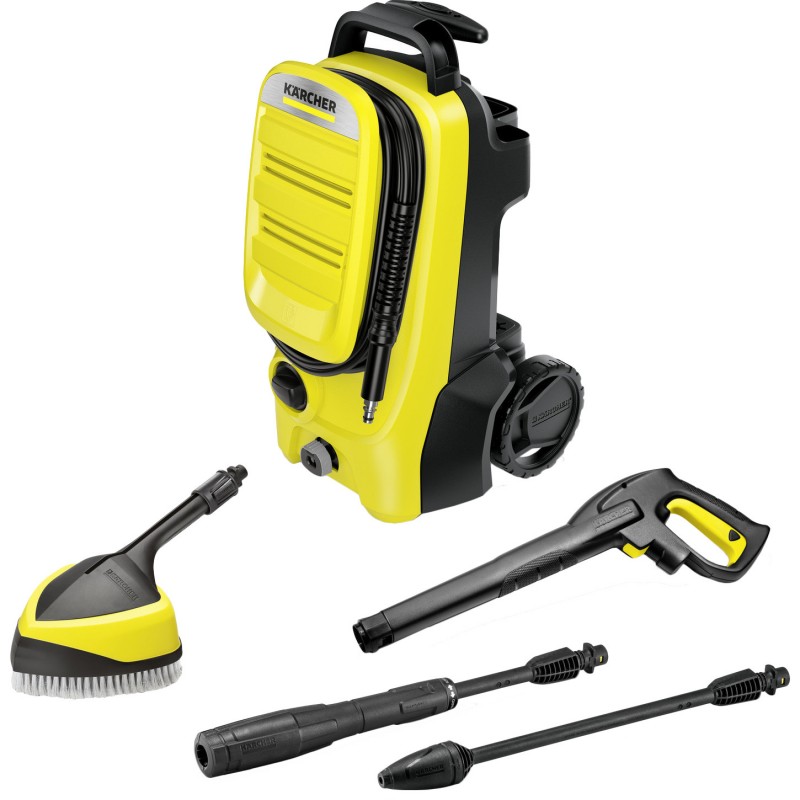 Мінімийка високого тиску Karcher K 4 Compact UM + POWER BRUSH WB 150 (1.679-406.0)