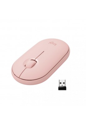 Миша Logitech Pebble M350 Pink (910-005717)