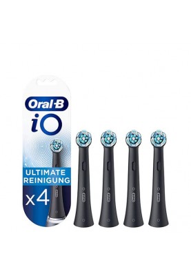 Насадка для електричної зубної щітки Oral-B iO Ultimate Clean Black 4шт