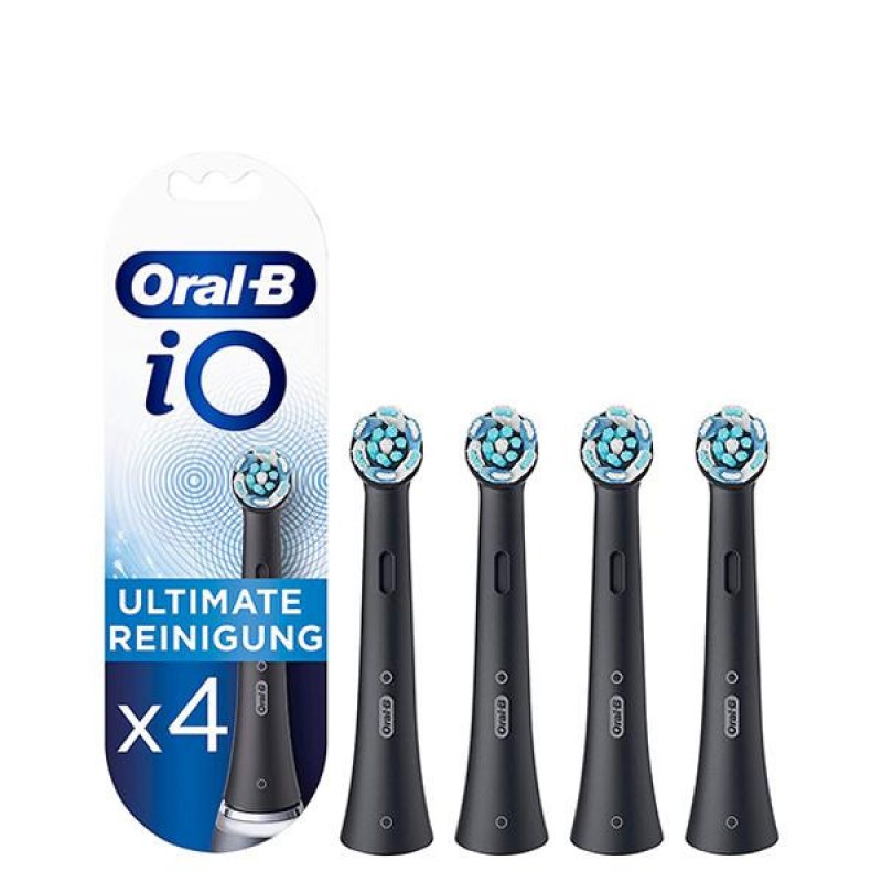 Насадка для електричної зубної щітки Oral-B iO Ultimate Clean Black 4шт