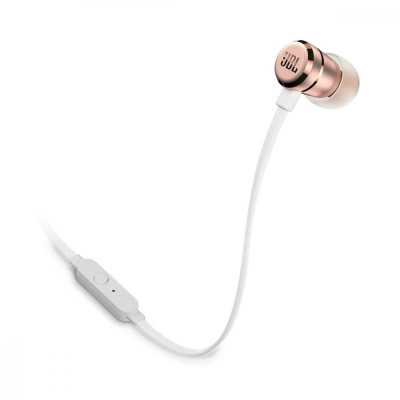 Навушники з мікрофоном JBL T290 Rose Gold (JBLT290RGD)
