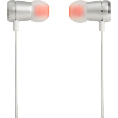Навушники з мікрофоном JBL T290 Silver (JBLT290SIL) Навушники з мікрофоном JBL T290 Silver (JBLT290SIL)