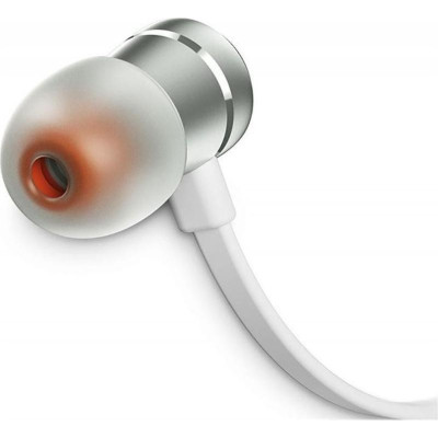 Навушники з мікрофоном JBL T290 Silver (JBLT290SIL) Навушники з мікрофоном JBL T290 Silver (JBLT290SIL)