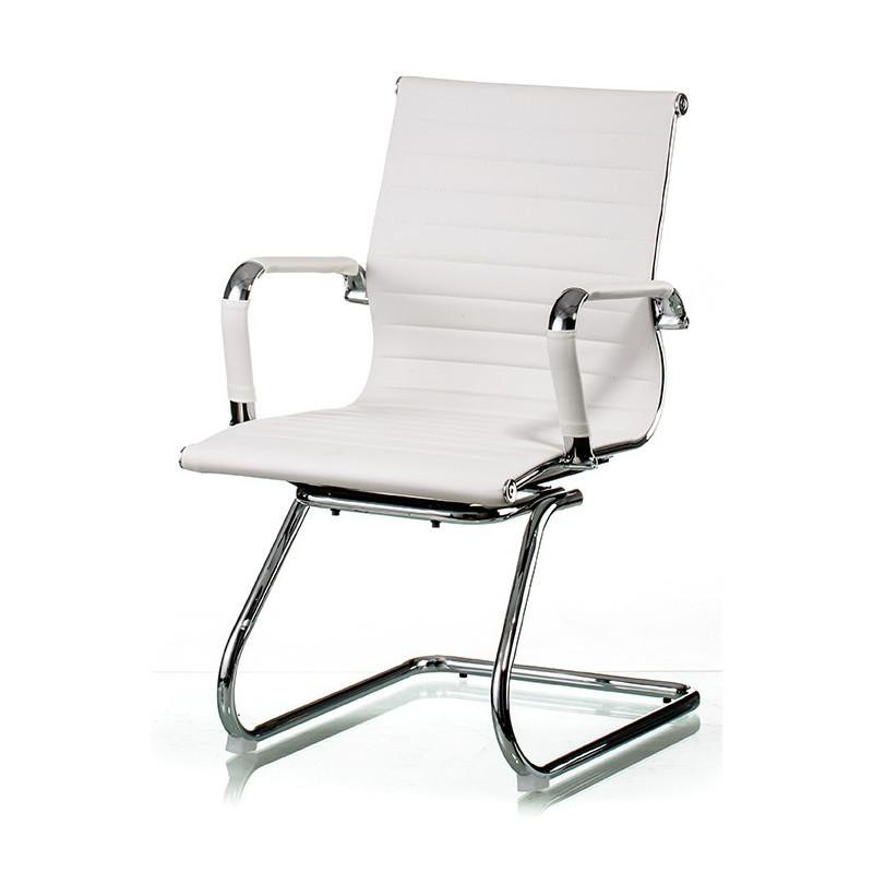 Офісне крісло для персоналу Special4You Solano office artleather white (E5876)