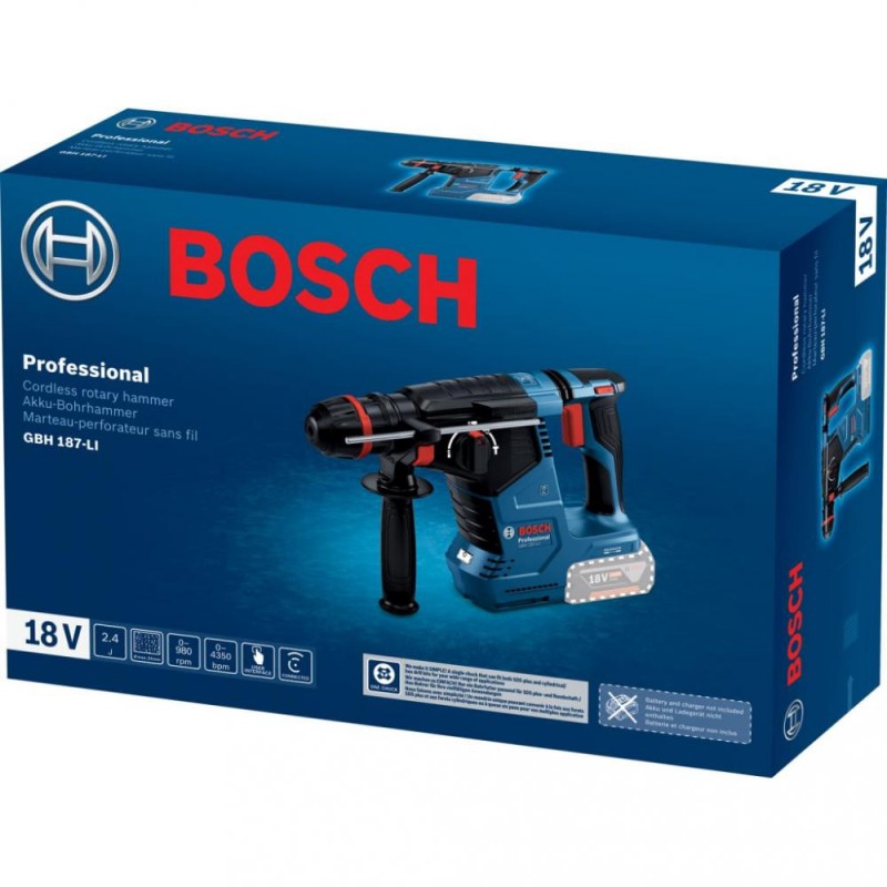 Перфоратор Bosch GBH 187-Li (0611923120)