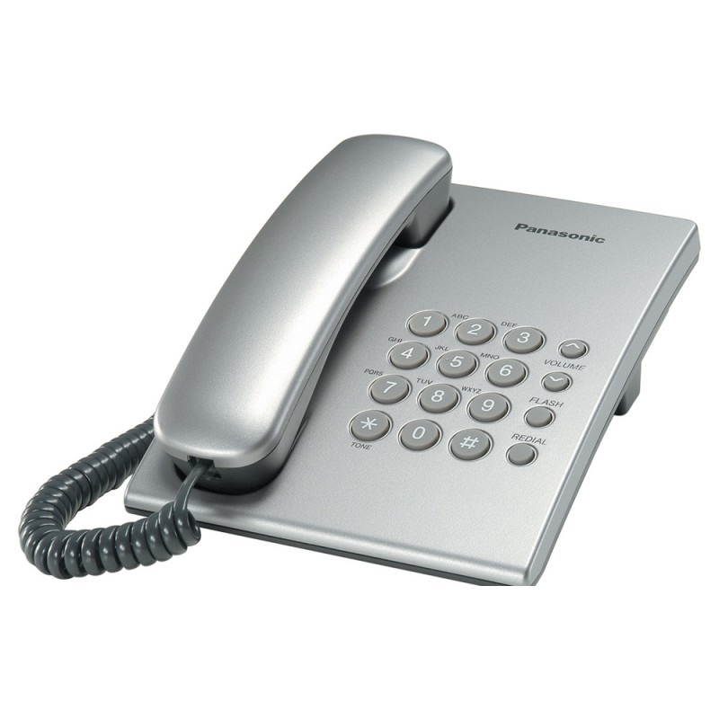 Дротовий телефон Panasonic KX-TS2350UAS Silver