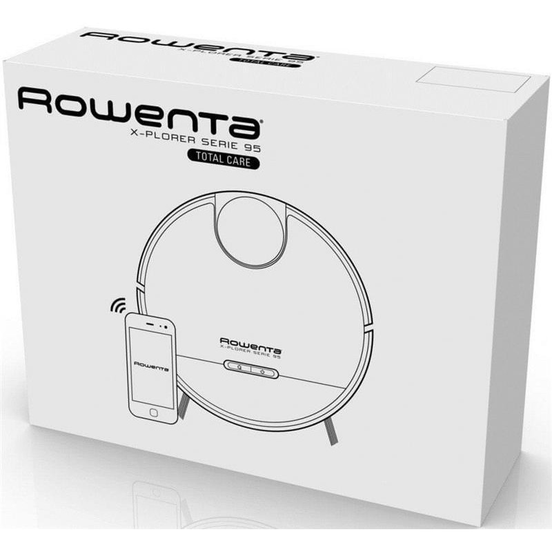 Робот-пилосос з вологим прибиранням Rowenta X-Plorer Series 95 Total Care Connect RR7987WH