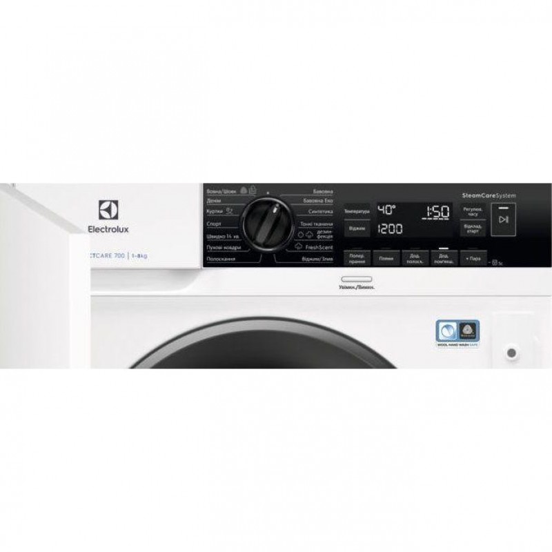 Пральна машина автоматична Electrolux EW7N7F348SUI