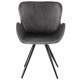 Стілець із підлокітниками Special4You Reita Dark grey (E6644)
