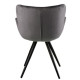 Стілець із підлокітниками Special4You Reita Dark grey (E6644)