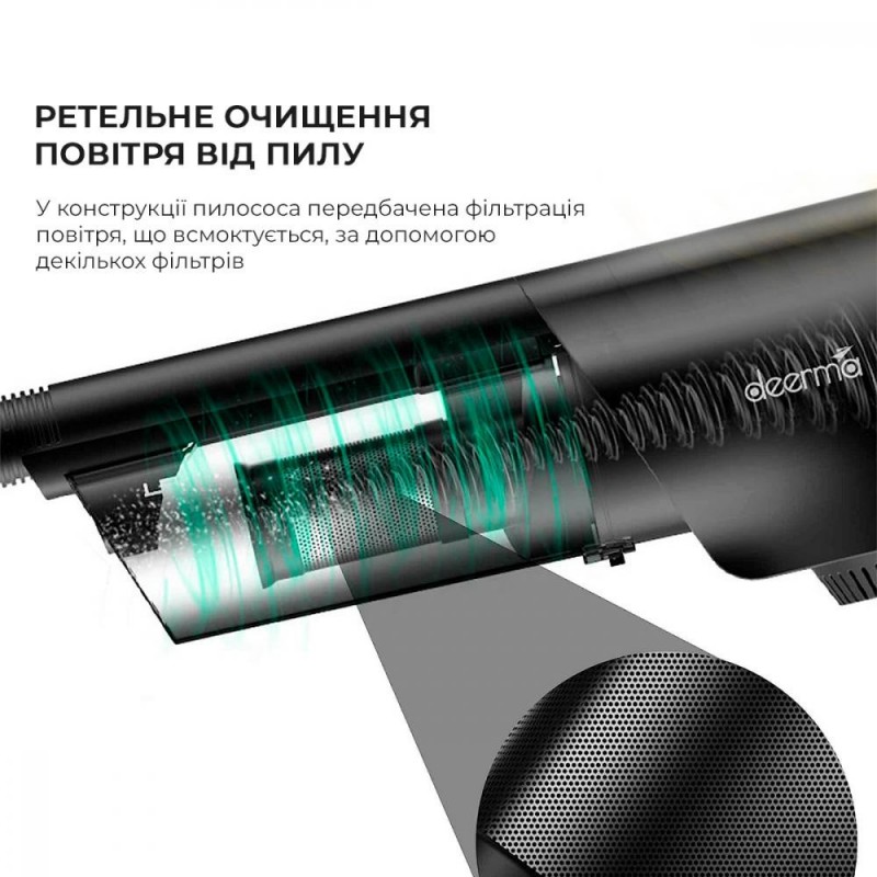 Вертикальний+ручний пилосос (2в1) Deerma Handheld Vacuum Cleaner DX600