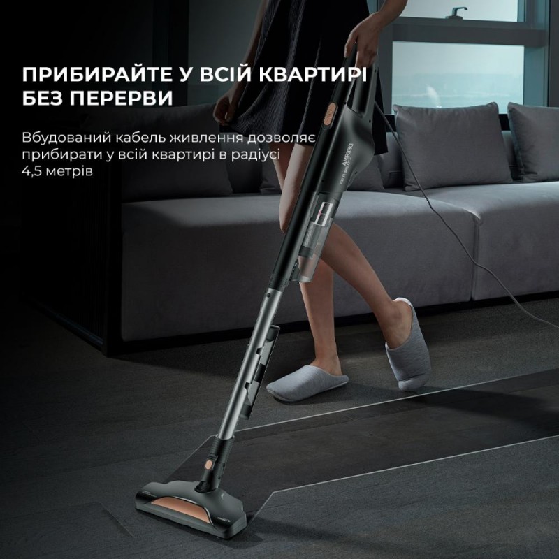 Вертикальний+ручний пилосос (2в1) Deerma Handheld Vacuum Cleaner DX600