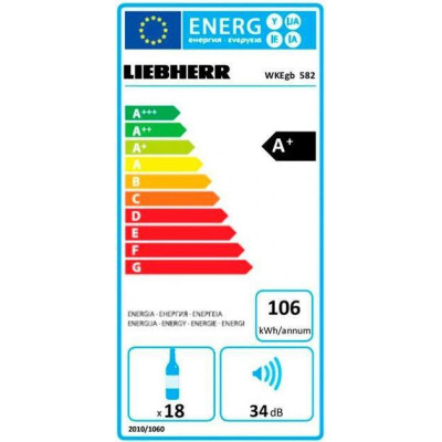 Винна шафа Liebherr WKEgb 582 Винна шафа Liebherr WKEgb 582
