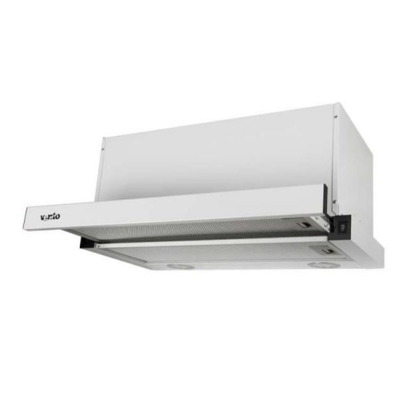 Витяжка телескопічна Ventolux GARDA 60 WH (1100) LED