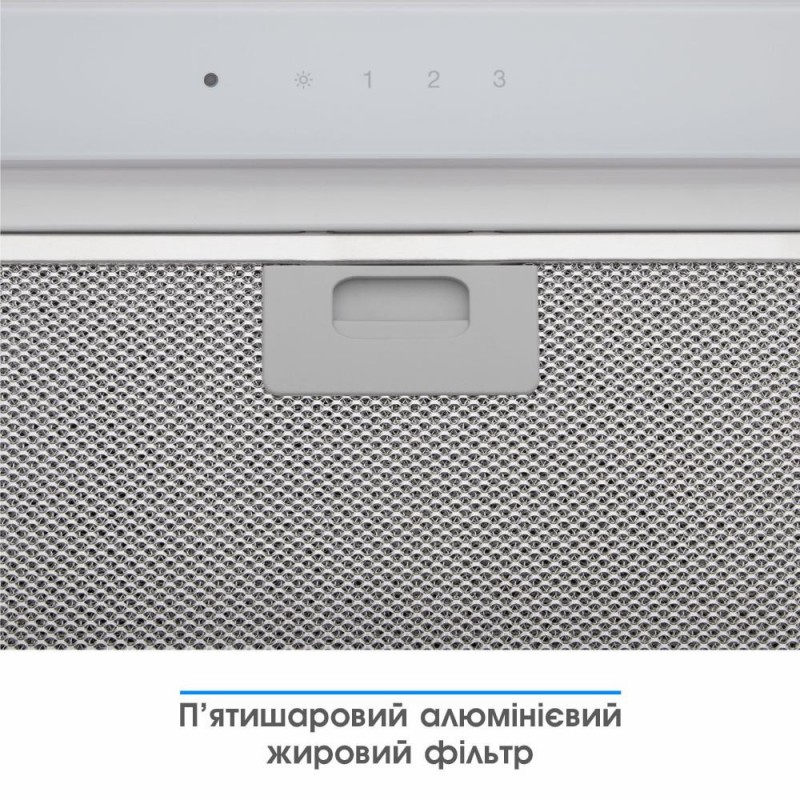 Витяжка вбудована Eleyus INTEGRA 800 LED 52 WH