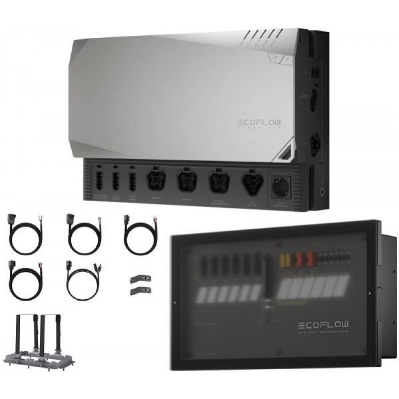 Автономна сонячна електростанція EcoFlow Power Prepared Kit без батарей (ZMM100-Combo2-EU)