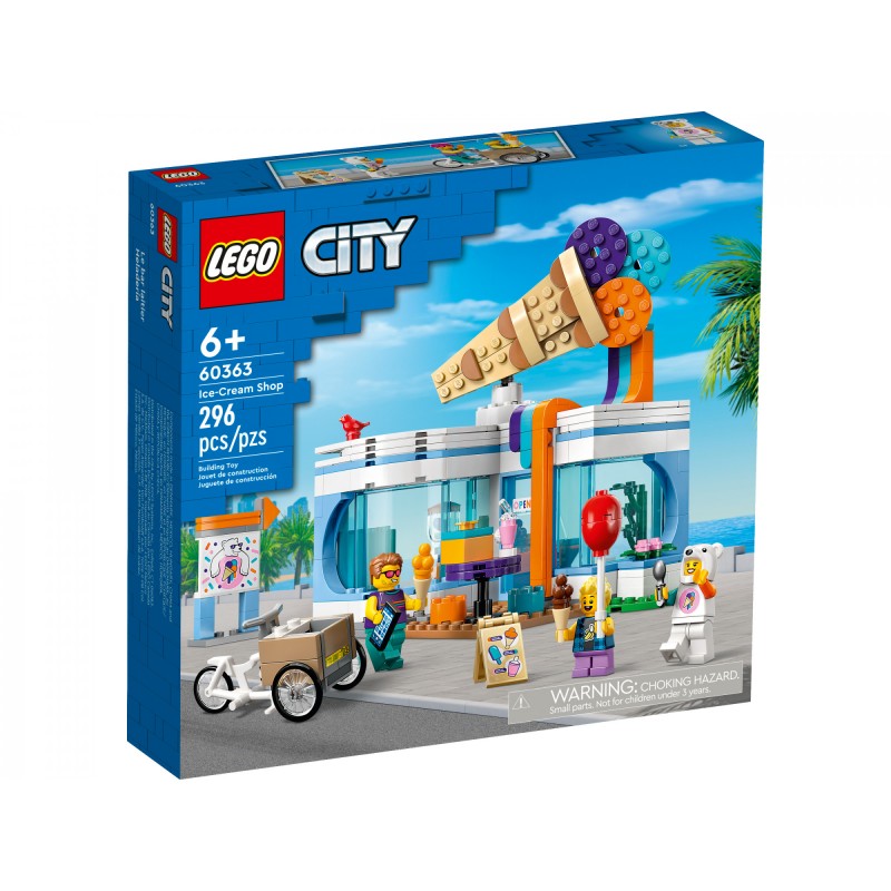 Блоковий конструктор LEGO City Крамниця мороженого (60363)