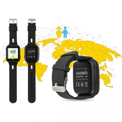 Дитячий розумний годинник GARMIX PointPRO-100 Black (GMXPP100-B)
