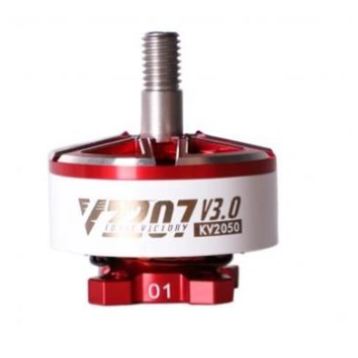 FPV двигун безколекторний T-Motor Velox V2207 V3 KV2050 red