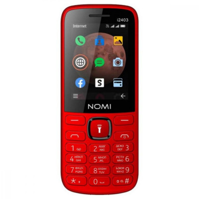Мобільний телефон Nomi i2403 Red