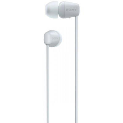 Навушники із мікрофоном Sony WI-C100 White (WIC100W.CE7)