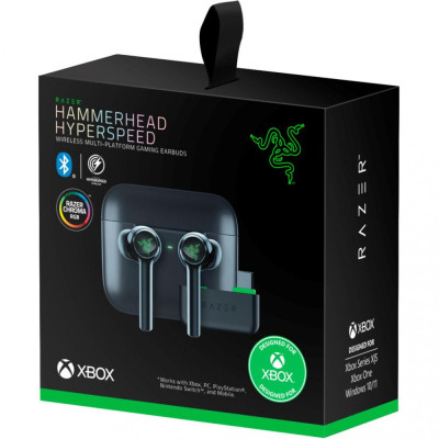 Навушники TWS Razer Hammerhead Hyperspeed for Xbox (RZ12-03820200-R3G1)