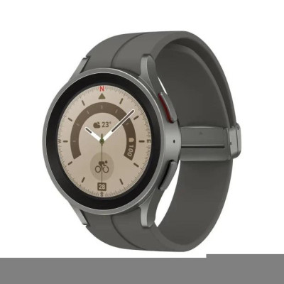 Смарт-годинник Samsung Galaxy Watch5 Pro 45mm LTE Gray Titanium (SM-R925FZTA)