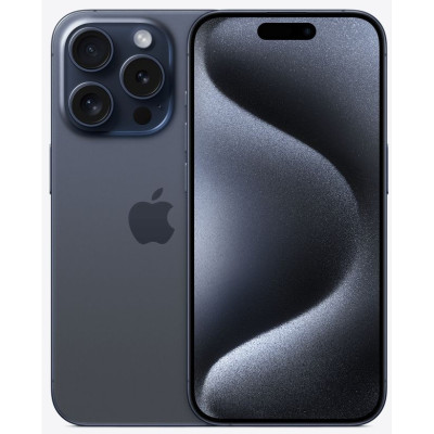 Смартфон Apple iPhone 15 Pro 1TB eSIM Blue Titanium (MTU63)