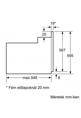 Духовка електрична Bosch HBF134YS1