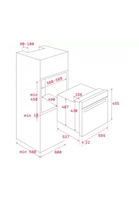 Духовка електрична Teka UrbanColor HLC 8400 LB (111130006)