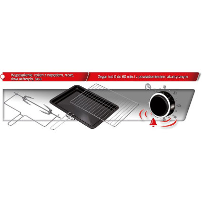 Духовка настільна MPM Product MPE-09/T