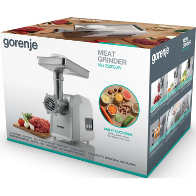 Електром'ясорубка Gorenje MG2500SJW