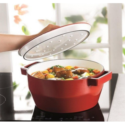 Каструля Pyrex Slow Cook SC5AC24 red чавун каструля кругла 3.6л