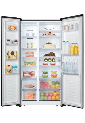 Холодильник із морозильною камерою Hisense RS677N4BFE (BCD-518WY)