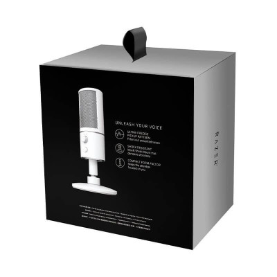 Мікрофон для ПК/для стрімінгу, подкастів Razer Seiren X Mercury (RZ19-02290400-R3M1)
