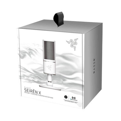 Мікрофон для ПК/для стрімінгу, подкастів Razer Seiren X Mercury (RZ19-02290400-R3M1)