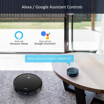 Робот-пилосос із вологим прибиранням Lenovo Robot Vacuum Cleaner E1