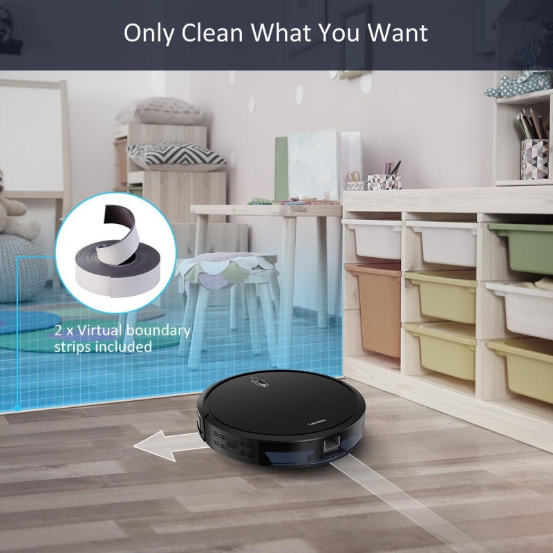 Робот-пилосос із вологим прибиранням Lenovo Robot Vacuum Cleaner E1