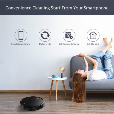 Робот-пилосос із вологим прибиранням Lenovo Robot Vacuum Cleaner E1