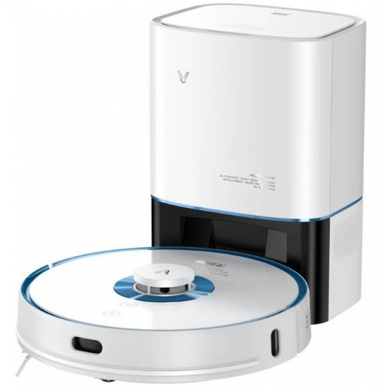 Робот пилосос з вологим прибиранням Viomi S9 UV White
