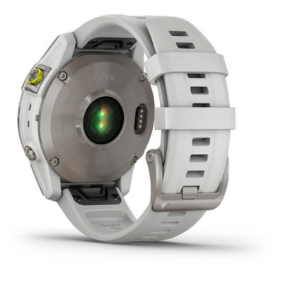 Смарт-годинник Garmin Epix 2 Sapphire White Titanium (010-02582-21)