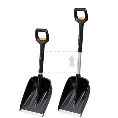 Совок для збирання снігу автомобільний телескопічний Fiskars X-Series (1057187)