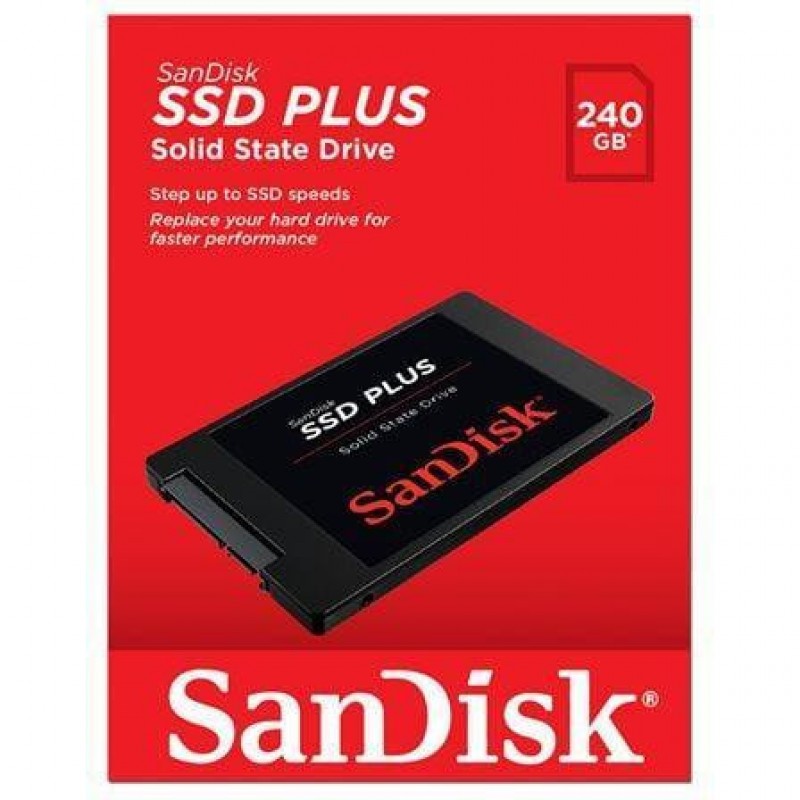 SSD накопичувач SanDisk SSD Plus SDSSDA-240G-G26