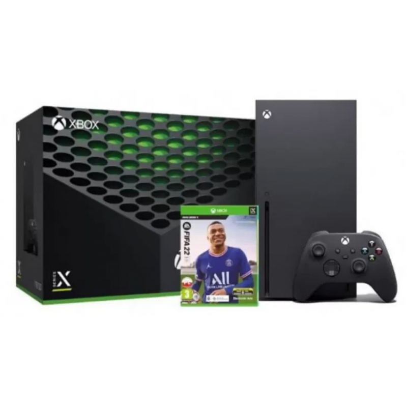 Стаціонарна ігрова приставка Microsoft Xbox Series X 1TB + FIFA 22