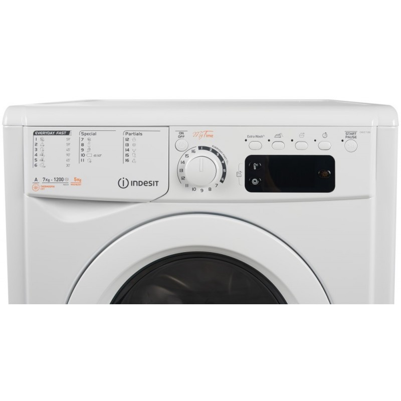 Пральна машина автоматична Indesit EWDE 71280 W EU