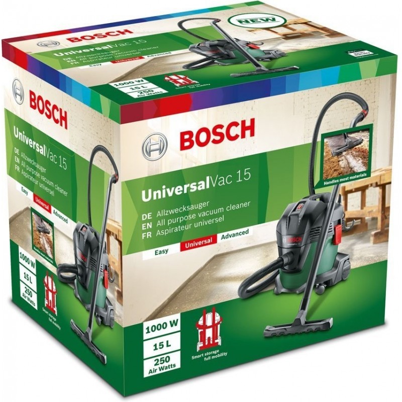Будівельний пилосос Bosch Universal Vac 15 (06033D1100)