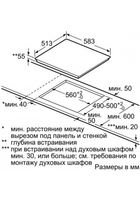 Варильна поверхня електрична Bosch PUE645BB1E