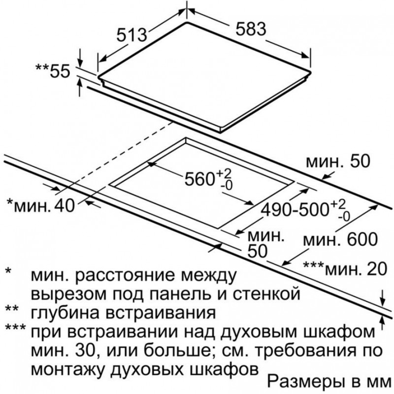 Варильна поверхня електрична Bosch PUE645BB1E