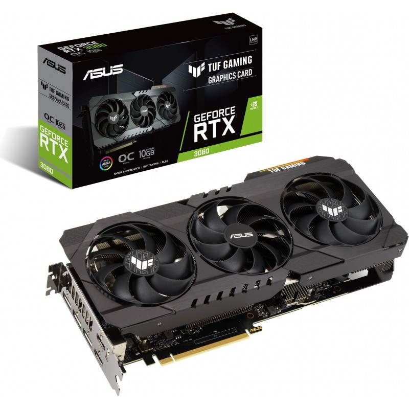 Відеокарта ASUS TUF-RTX3080-O10G-V2-GAMING