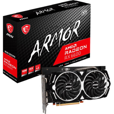 Відеокарта MSI Radeon RX 6600 ARMOR 8G